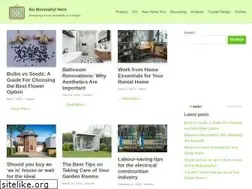 Sites similar to nominimalisthere.com