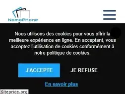Sites similar to nomophone.fr