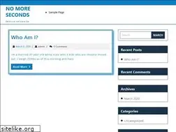 Sites similar to nomoreseconds.com