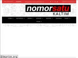 Sites similar to nomorsatukaltim.com