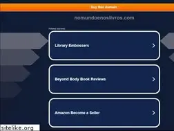 Sites similar to nomundoenoslivros.com