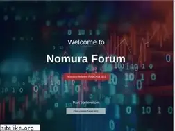 Sites similar to nomuraforum.com