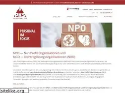 Sites similar to non-profit-organisationen-jobs.ch