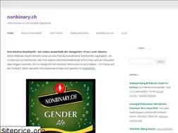 Sites similar to nonbinary.ch
