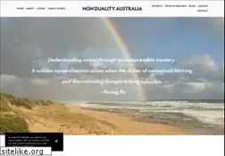 Sites similar to nonduality.com.au