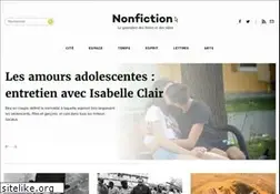 Sites similar to nonfiction.fr