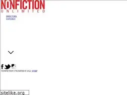 Sites similar to nonfictionultd.com