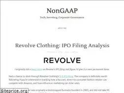 Sites similar to nongaap.com