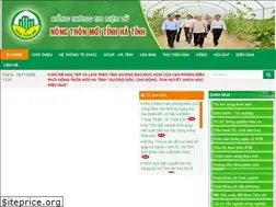 Sites similar to nongthonmoihatinh.vn