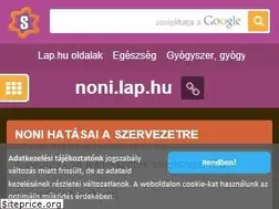 Sites similar to noni.lap.hu