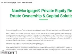 Sites similar to nonmortgage.com