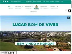 Sites similar to nonoai.rs.gov.br