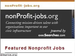 Sites similar to nonprofit-jobs.org