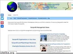 Sites similar to nonprofitinfomart.com