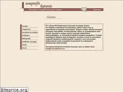 Sites similar to nonprofitkutatas.hu
