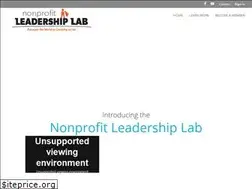 Sites similar to nonprofitleadershiplab.com