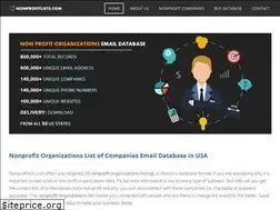 Sites similar to nonprofitlists.com