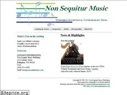 Sites similar to nonsequiturmusic.com