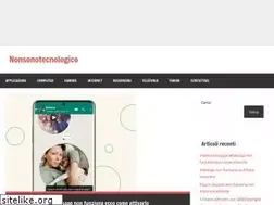 Sites similar to nonsonotecnologico.it
