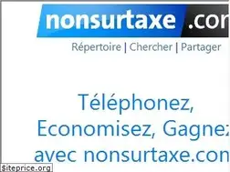 Sites similar to nonsurtaxe.com