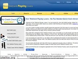 Sites similar to nonteletrackpaydayloans.net