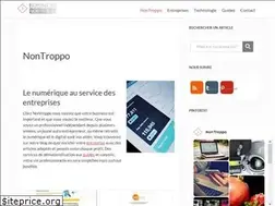 Sites similar to nontroppo.org