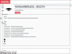 Sites similar to nonumberless.booth.pm