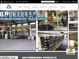 Sites similar to nonwovenfabricmakingmachine.com