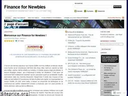 Sites similar to noobfinance.wordpress.com