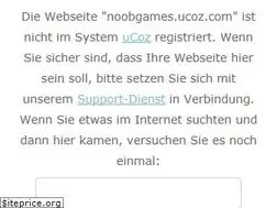 Sites similar to noobgames.ucoz.com