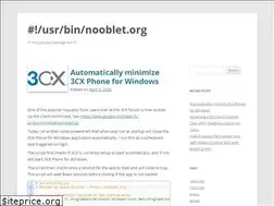 Sites similar to nooblet.org
