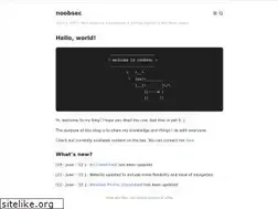 Sites similar to noobsec.net