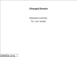 Sites similar to noobsubs.net