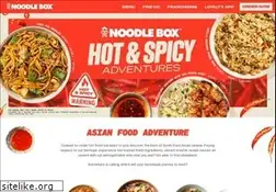 Sites similar to noodlebox.com.au