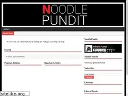 Sites similar to noodlepundit.com