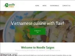 Sites similar to noodlesaigon.com