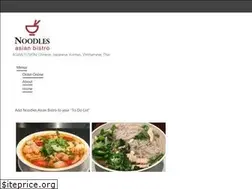 Sites similar to noodlesbistro.com
