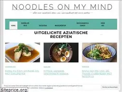 Sites similar to noodlesonmymind.nl