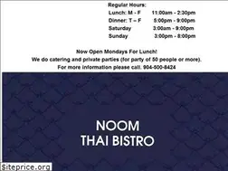 Sites similar to noomthaibistro.com