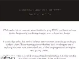 Sites similar to noonlodge.com