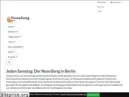 Sites similar to noonsong.de