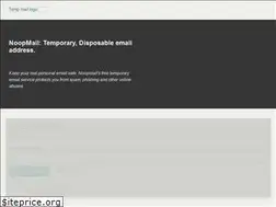 Sites similar to noopmail.org