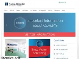 Sites similar to noosahospital.com.au