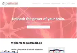 Sites similar to nootropic.ca