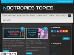 Sites similar to nootropicstopics.com