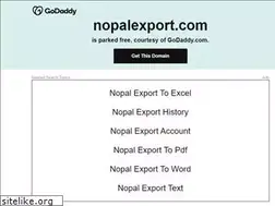 Sites similar to nopalexport.com