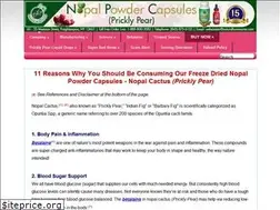 Sites similar to nopalpowdercapsules.net