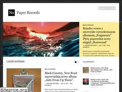 Sites similar to nopaperrecords.com