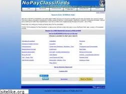 Sites similar to nopayclassifieds.com