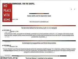 Sites similar to nopeacewithrome.com